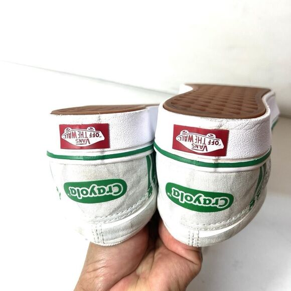 Vans Off The Wall Comfycush Crayola Womens Sz 7 Sneaker Lace Up Low Top Mens 5.5 - Picture 8 of 11